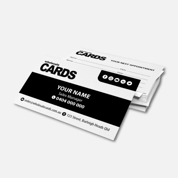 linen business cards