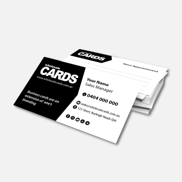 matt laminate business cards