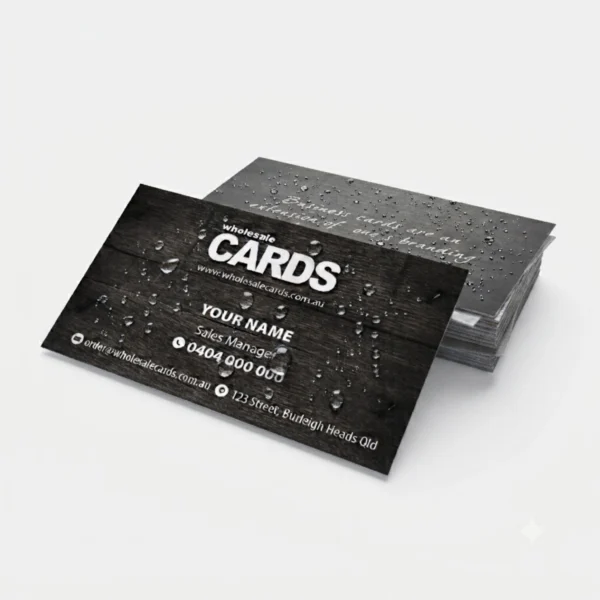 waterproof business cards